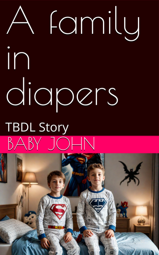 A family in diapers